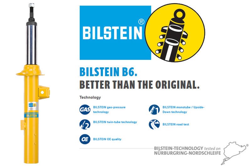 Bilstein B6 Shock Absorber Front Right - BMW 2 Series F87 M2 | 3 Series F80 M3 | 4 Series F82 | F83 M4 - Evolve Automotive